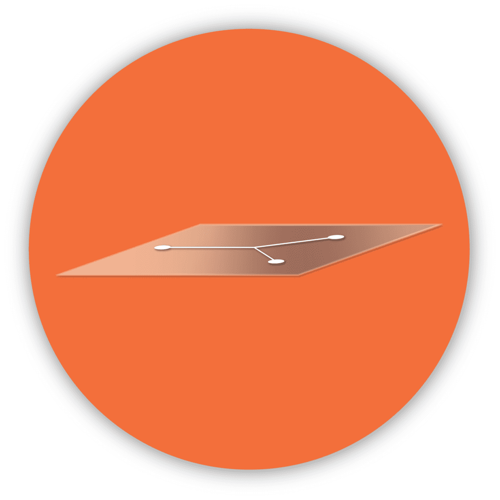 Flexdym microfluidic chip