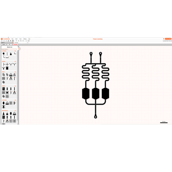 fluidevice microfluidic device